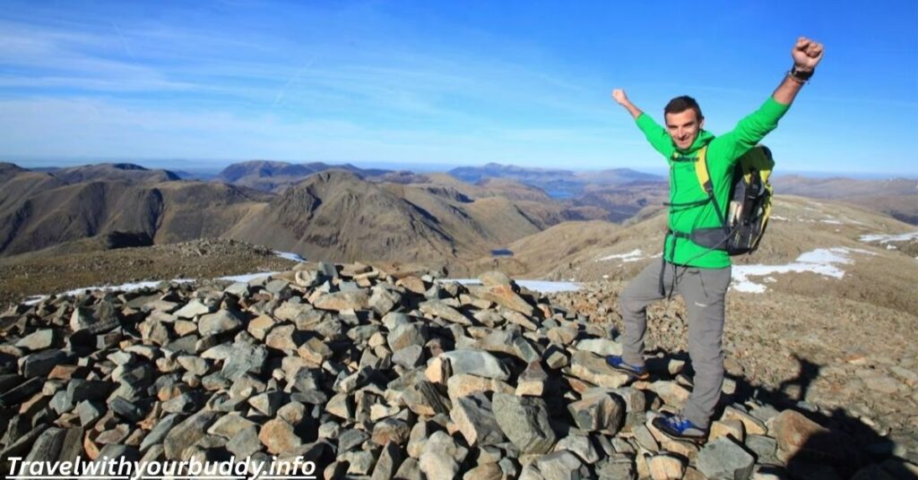 Climbing Scafell Pike
