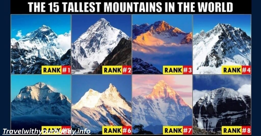 The Top 15 Highest Mountains in the World